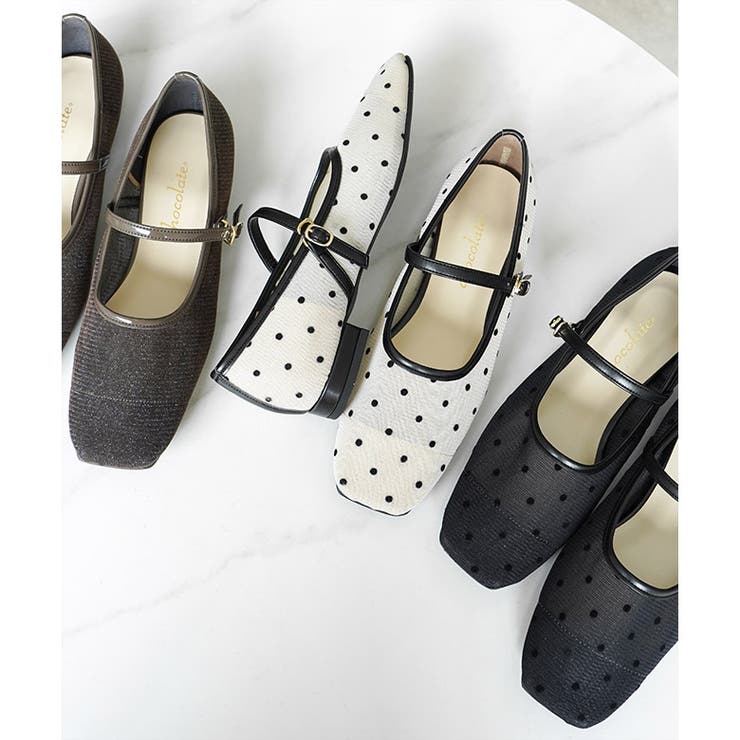 日本製 チュール メリージェーンパンプス | SHOE FANTASY | 詳細画像30 