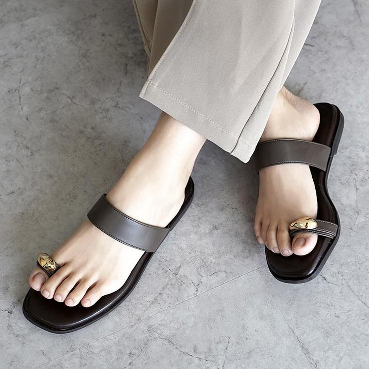 日本製 メタルリング トングサンダル ビーチサンダル ビーサン | SHOE FANTASY | 詳細画像35 