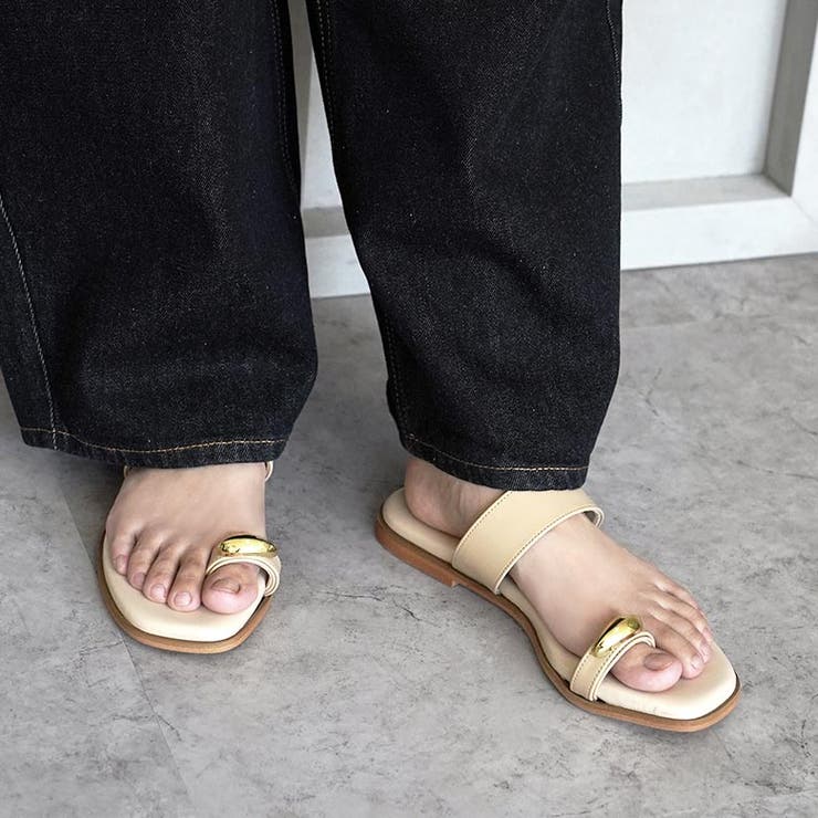 日本製 メタルリング トングサンダル ビーチサンダル ビーサン | SHOE FANTASY | 詳細画像40 