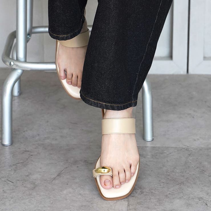 日本製 メタルリング トングサンダル ビーチサンダル ビーサン | SHOE FANTASY | 詳細画像41 