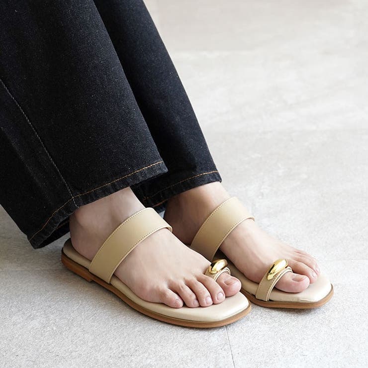 日本製 メタルリング トングサンダル ビーチサンダル ビーサン | SHOE FANTASY | 詳細画像44 