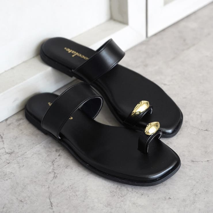 日本製 メタルリング トングサンダル ビーチサンダル ビーサン | SHOE FANTASY | 詳細画像23 