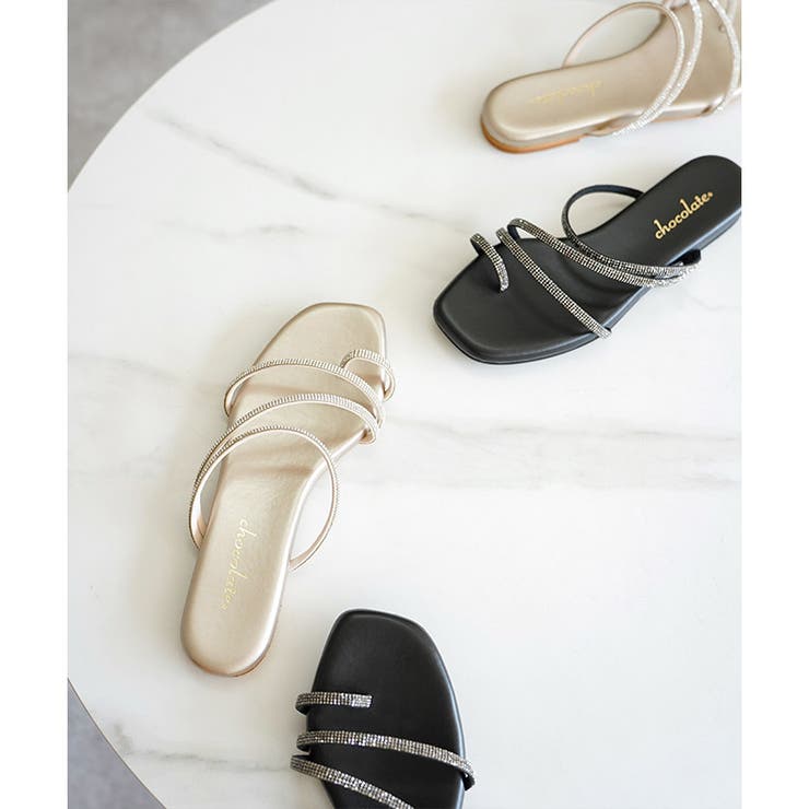 日本製 ビジューバンド ストラップサンダル ビーチサンダル ビーサン | SHOE FANTASY | 詳細画像24 