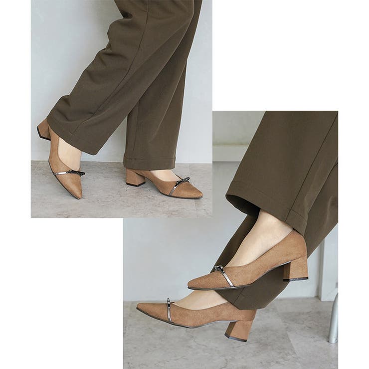 日本製 リボンバックル パンプス 晴雨兼用 レイン | SHOE FANTASY | 詳細画像21 