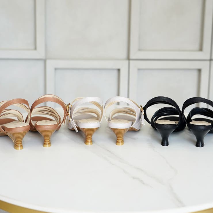 日本製 キャンバス地 クロスベルト ミュールサンダル | SHOE FANTASY | 詳細画像17 