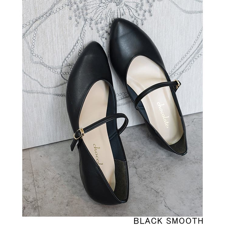 日本製 アーモンドトゥ ストラップ レインパンプス 晴雨兼用 | SHOE FANTASY | 詳細画像21 