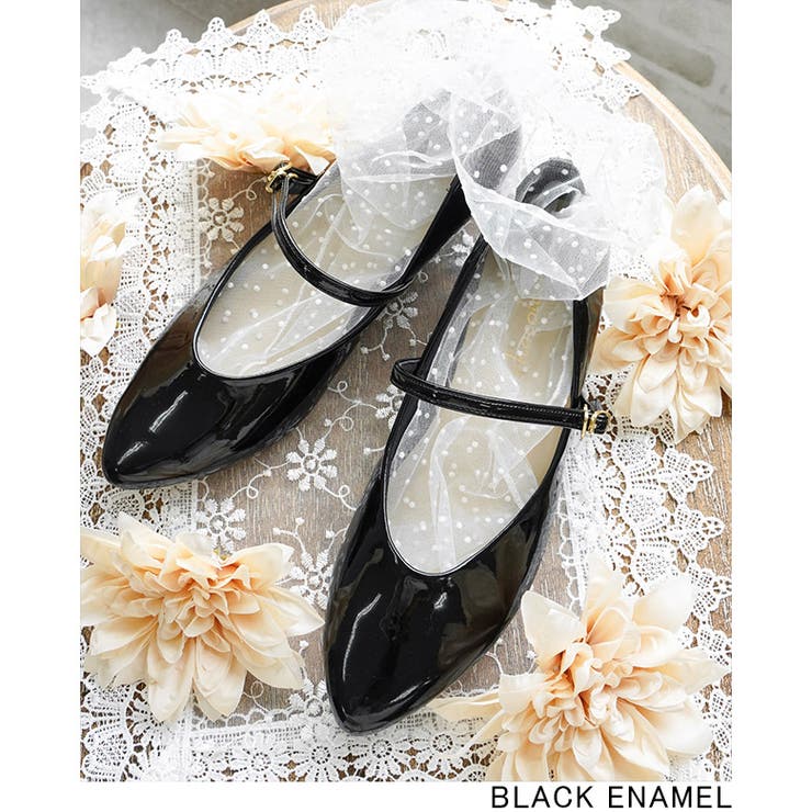 日本製 アーモンドトゥ ストラップ レインパンプス 晴雨兼用 | SHOE FANTASY | 詳細画像25 