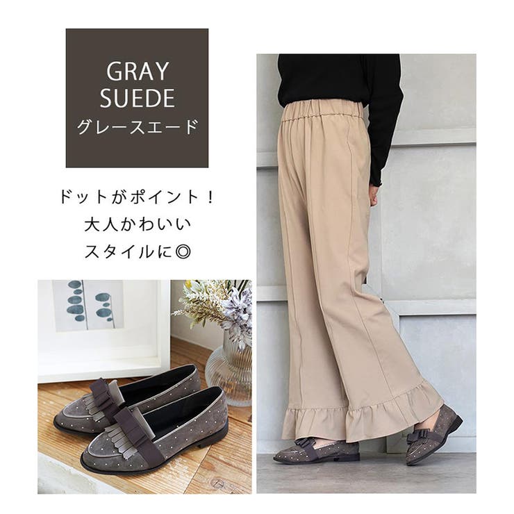 日本製 グログランリボン タッセル ローファー レイン 晴雨兼用 | SHOE FANTASY | 詳細画像12 