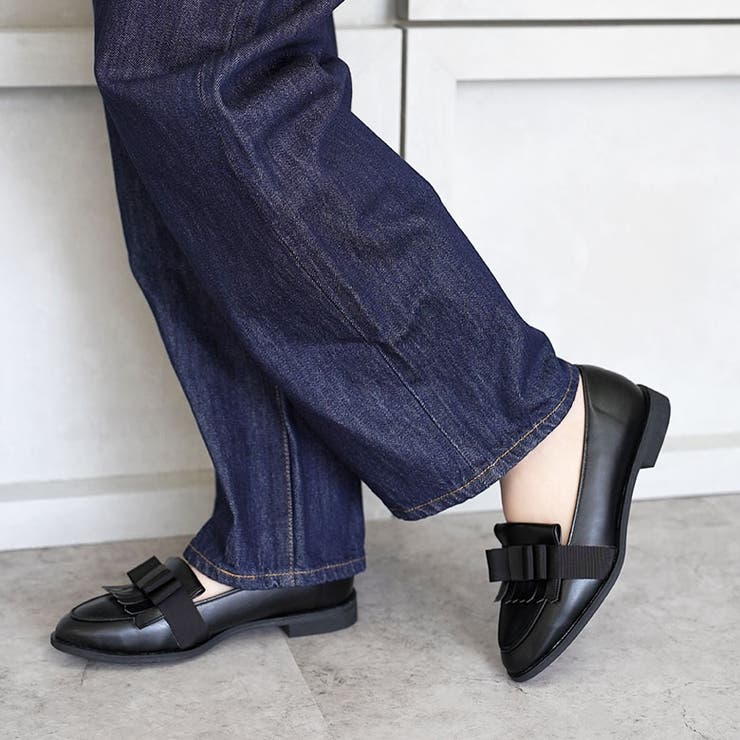 日本製 グログランリボン タッセル ローファー レイン 晴雨兼用 | SHOE FANTASY | 詳細画像22 