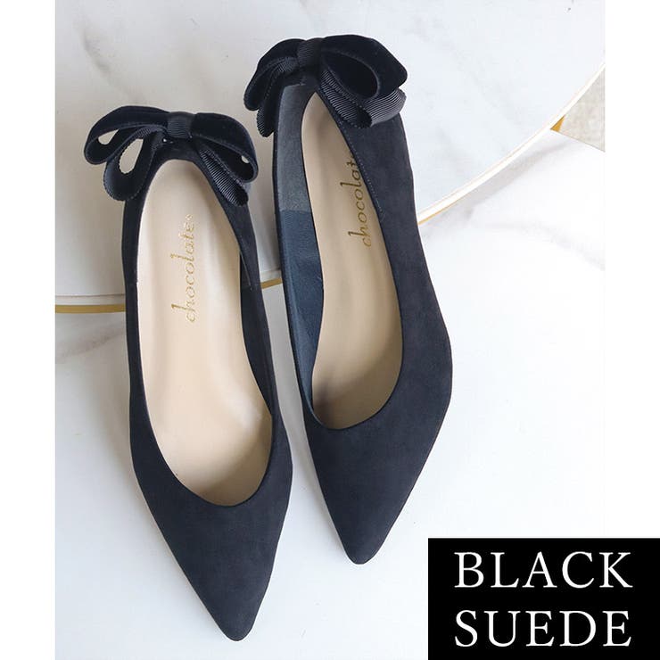 日本製 バックリボン スエード パンプス 晴雨兼用 レイン | SHOE FANTASY | 詳細画像10 