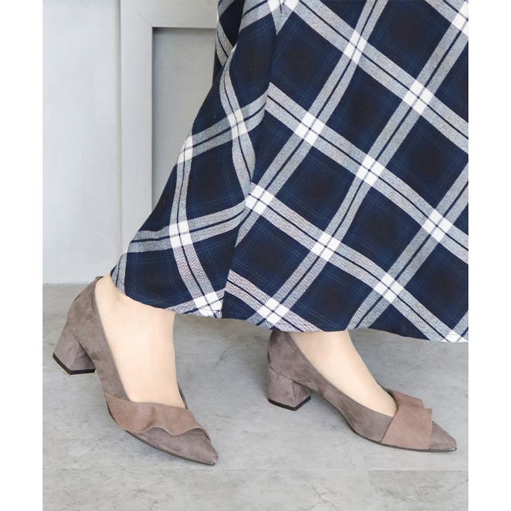 日本製 ポインテッドトゥ ラッフルフリル パンプス | SHOE FANTASY | 詳細画像23 