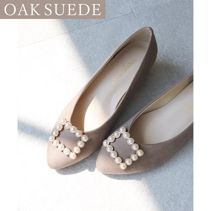 日本製 アーモンドトゥ パールバックル パンプス  | SHOE FANTASY | 詳細画像17 