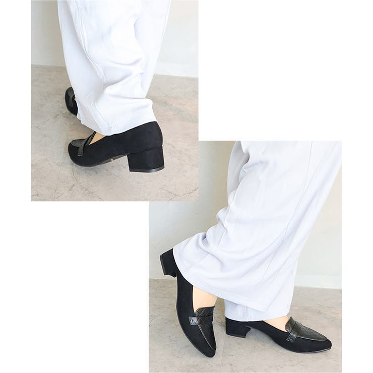 日本製 アーモンドトゥ ローファー パンプス 晴雨兼用 レイン | SHOE FANTASY | 詳細画像29 