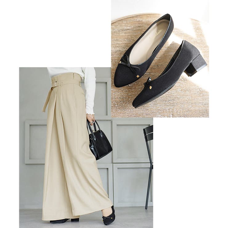 日本製 サテン バレエパンプス 晴雨兼用 レイン | SHOE FANTASY | 詳細画像17 