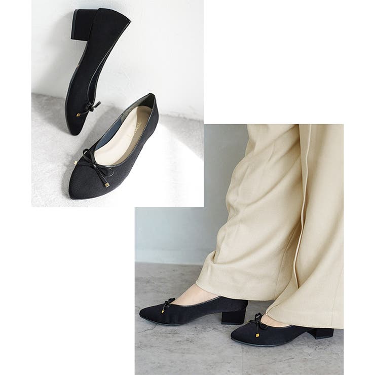 日本製 サテン バレエパンプス 晴雨兼用 レイン | SHOE FANTASY | 詳細画像19 