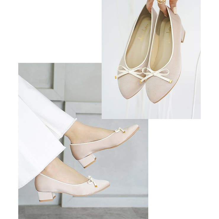 日本製 サテン バレエパンプス 晴雨兼用 レイン | SHOE FANTASY | 詳細画像29 