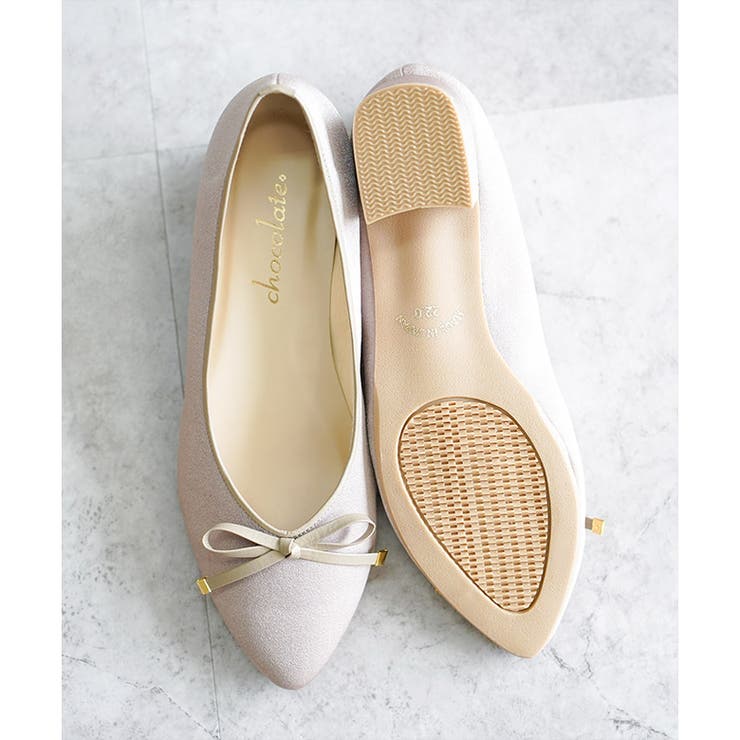 日本製 サテン バレエパンプス 晴雨兼用 レイン | SHOE FANTASY | 詳細画像33 