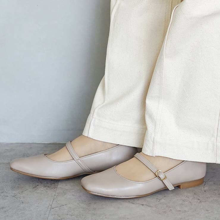 日本製 幅広 ストレッチスクエアパンプス | SHOE FANTASY | 詳細画像25 
