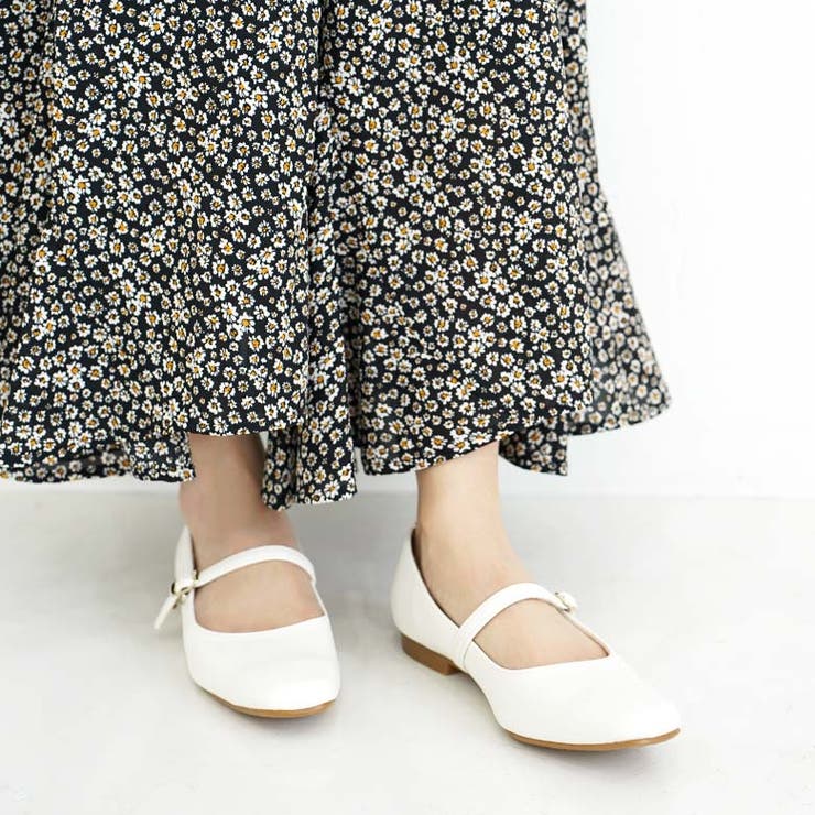 日本製 幅広 ストレッチスクエアパンプス | SHOE FANTASY | 詳細画像33 
