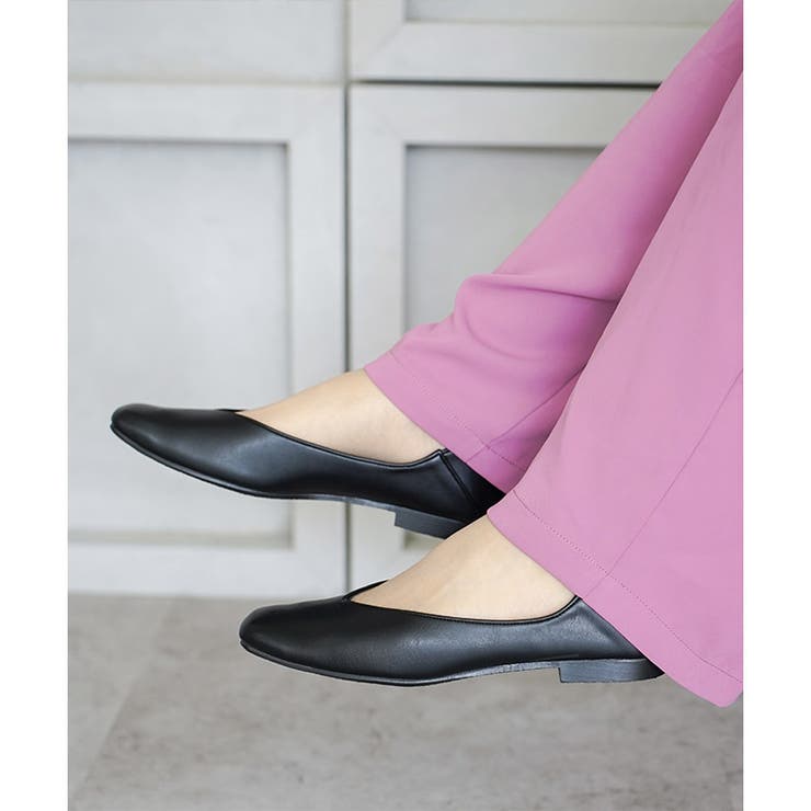 日本製 スクエアVカットパンプス 1 | SHOE FANTASY | 詳細画像16 