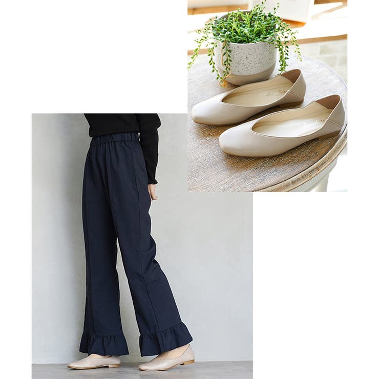 日本製 スクエアVカットパンプス 1 | SHOE FANTASY | 詳細画像21 