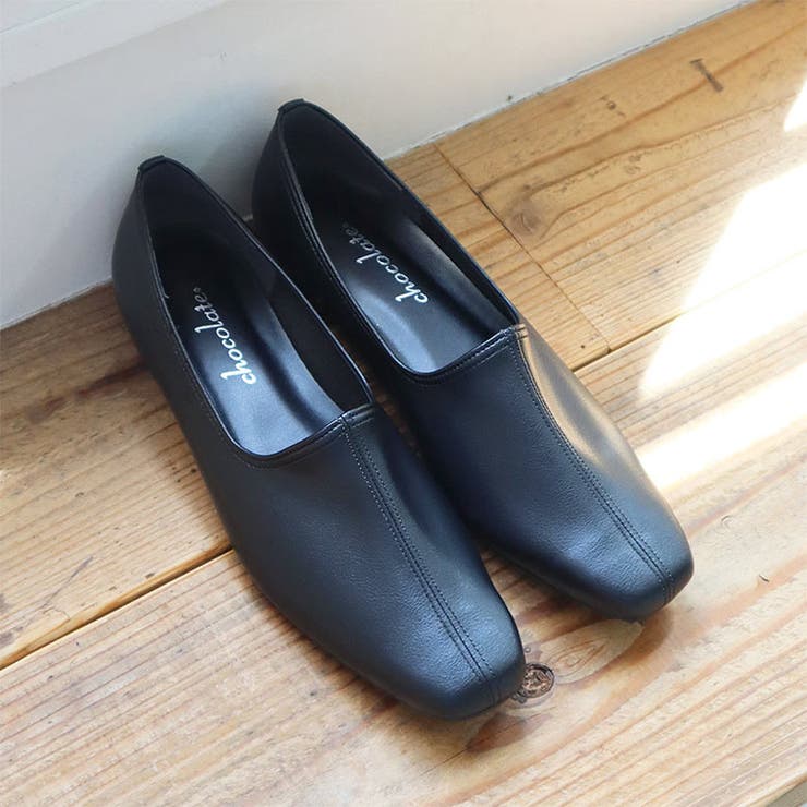 日本製 ストレッチ シンプル スリッポン ローヒール 幅広 | SHOE FANTASY | 詳細画像8 