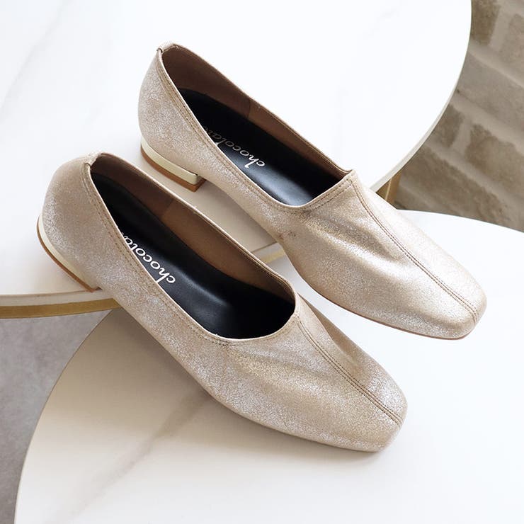 日本製 ストレッチ シンプル スリッポン ローヒール 幅広 | SHOE FANTASY | 詳細画像15 