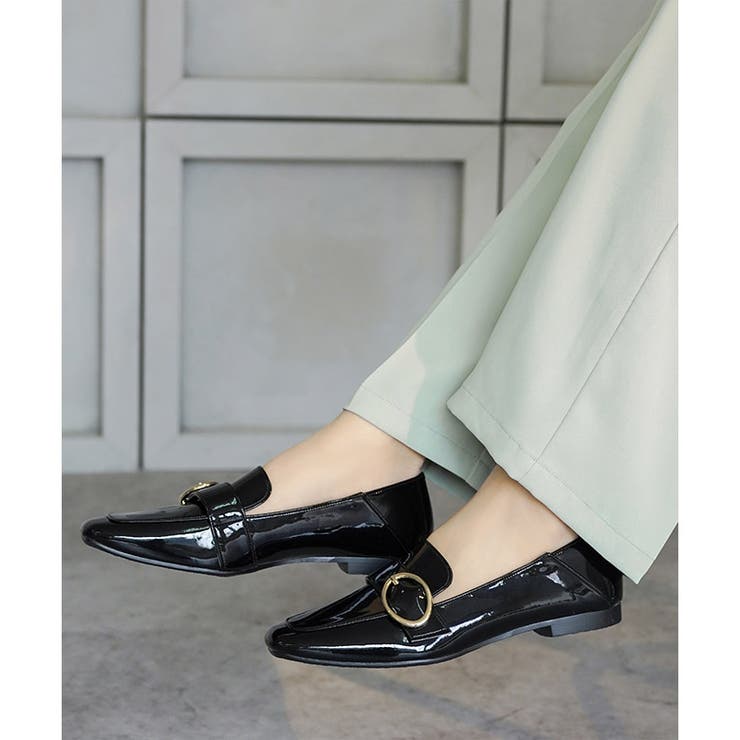 日本製 バックルベルト ローファー 晴雨兼用 レイン | SHOE FANTASY | 詳細画像16 