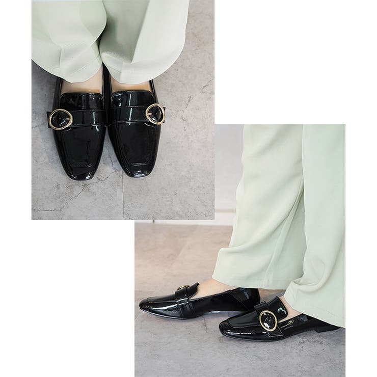 日本製 バックルベルト ローファー 晴雨兼用 レイン | SHOE FANTASY | 詳細画像19 