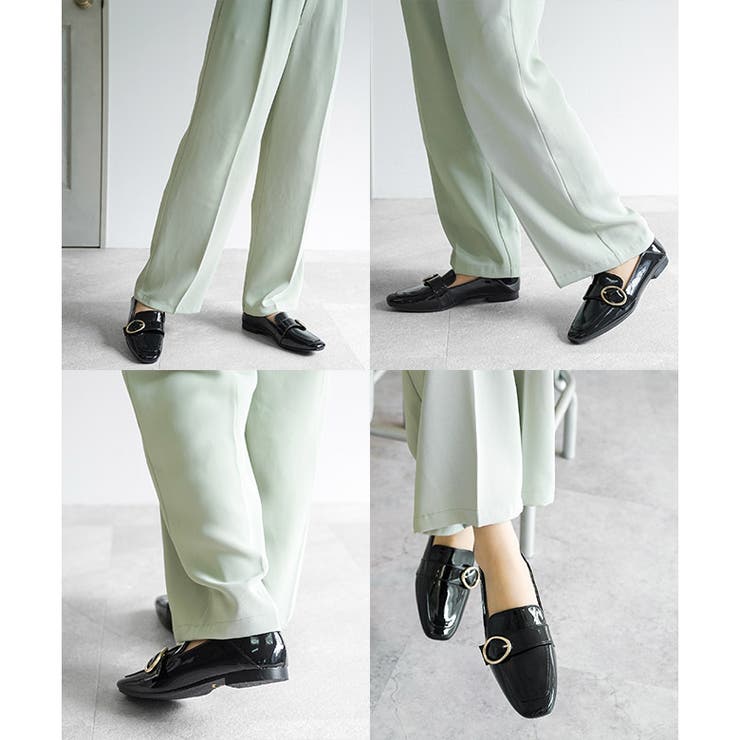 日本製 バックルベルト ローファー 晴雨兼用 レイン | SHOE FANTASY | 詳細画像21 