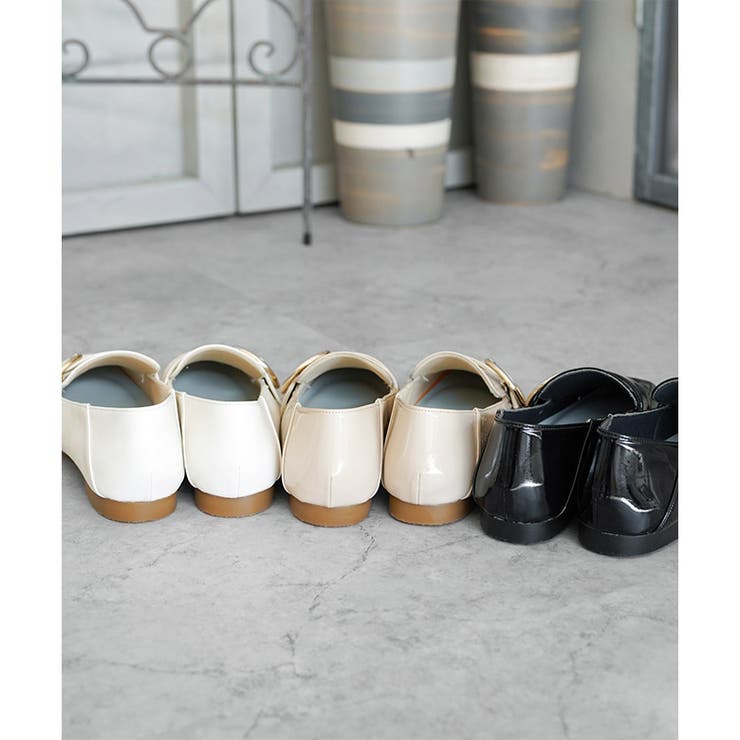 日本製 バックルベルト ローファー 晴雨兼用 レイン | SHOE FANTASY | 詳細画像35 