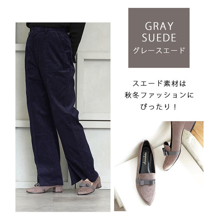 日本製 グログランリボン ポインテッドトゥ | SHOE FANTASY | 詳細画像13 