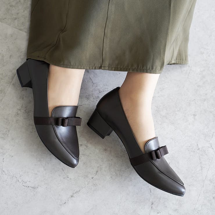日本製 グログランリボン ポインテッドトゥ | SHOE FANTASY | 詳細画像29 