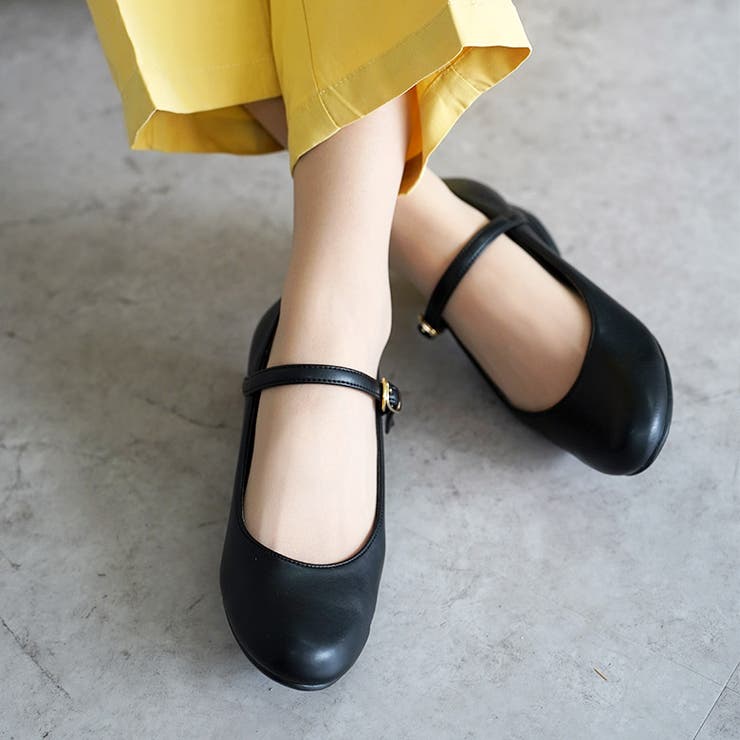 日本製 ストラップ 太ヒール | SHOE FANTASY | 詳細画像9 