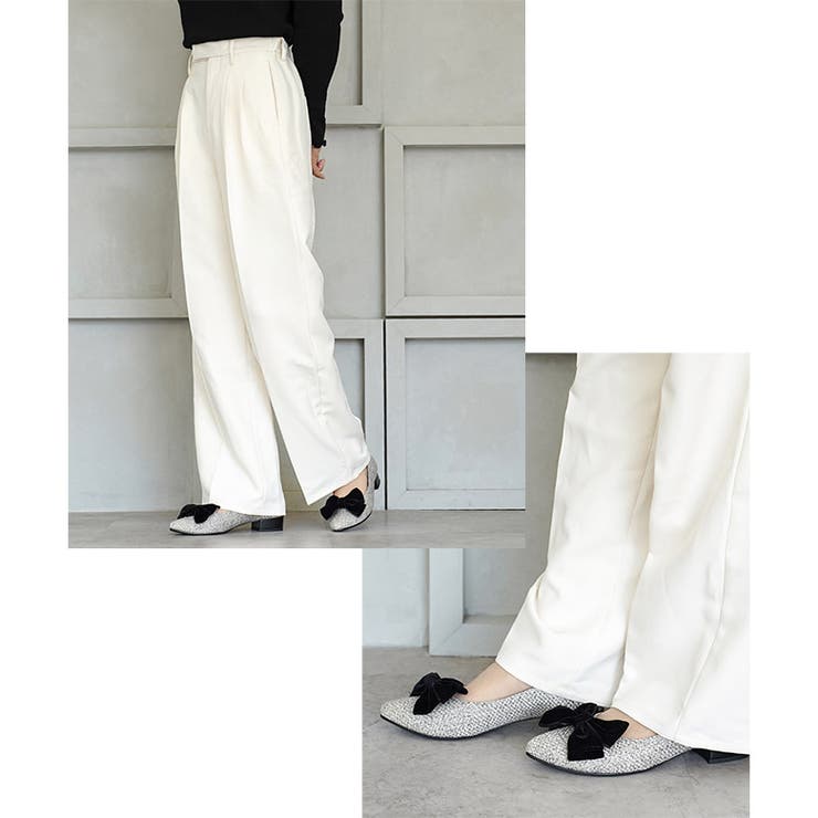 日本製 取り外し可能 2way リボン パンプス  晴雨兼用 レイン | SHOE FANTASY | 詳細画像30 