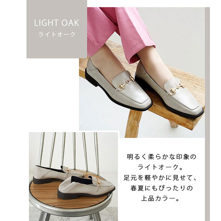 22AW 秋冬新作 日本製 スクエアトゥ ビット ローファー  | SHOE FANTASY | 詳細画像43 