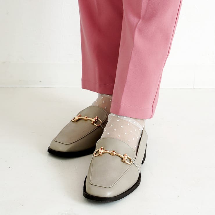 22AW 秋冬新作 日本製 スクエアトゥ ビット ローファー  | SHOE FANTASY | 詳細画像19 