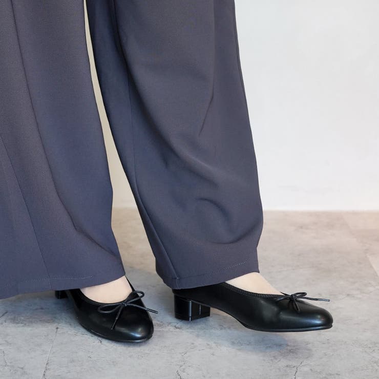 日本製 パイピング シンプル バレエシューズ 晴雨兼用 レイン | SHOE FANTASY | 詳細画像10 