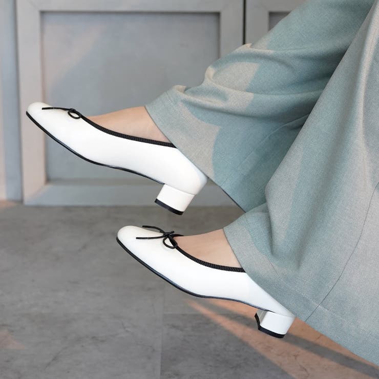 日本製 パイピング シンプル バレエシューズ 晴雨兼用 レイン | SHOE FANTASY | 詳細画像15 