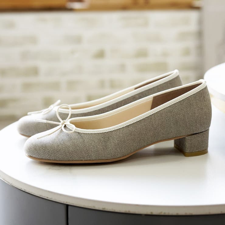 日本製 パイピング シンプル バレエシューズ 晴雨兼用 レイン | SHOE FANTASY | 詳細画像19 