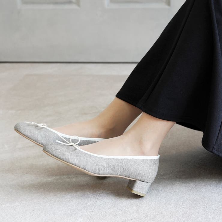 日本製 パイピング シンプル バレエシューズ 晴雨兼用 レイン | SHOE FANTASY | 詳細画像23 