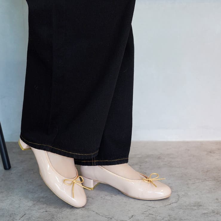 日本製 パイピング シンプル バレエシューズ 晴雨兼用 レイン | SHOE FANTASY | 詳細画像28 