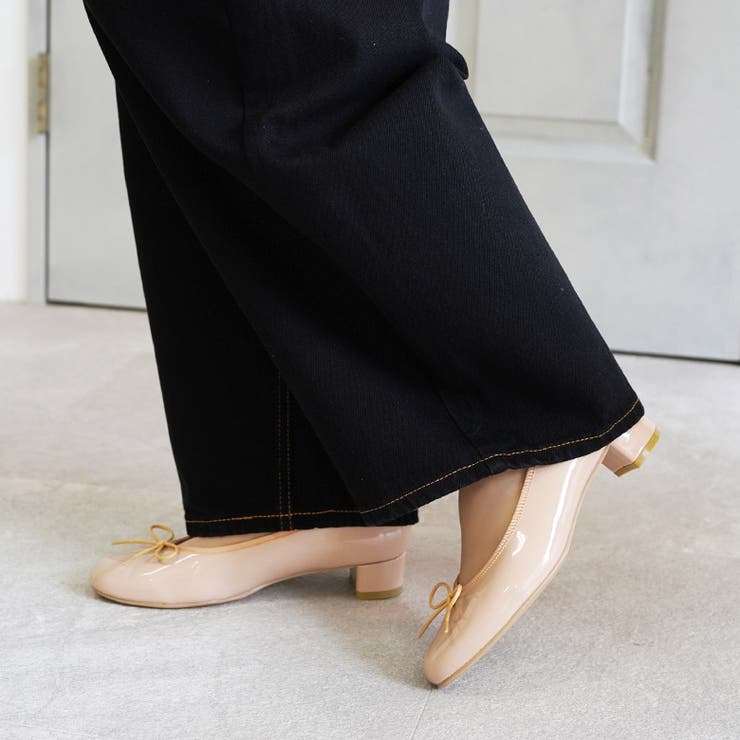 日本製 パイピング シンプル バレエシューズ 晴雨兼用 レイン | SHOE FANTASY | 詳細画像30 