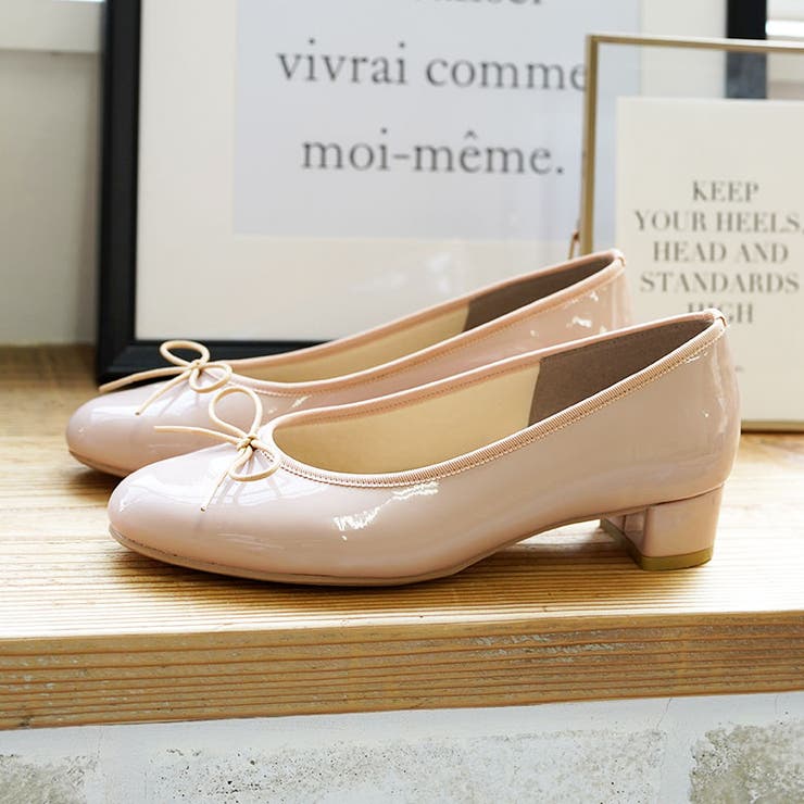 日本製 パイピング シンプル バレエシューズ 晴雨兼用 レイン | SHOE FANTASY | 詳細画像26 