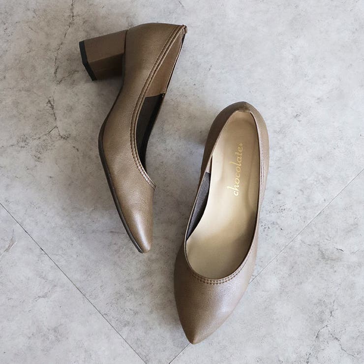 日本製 太ヒール ストレッチパンプス | SHOE FANTASY | 詳細画像10 