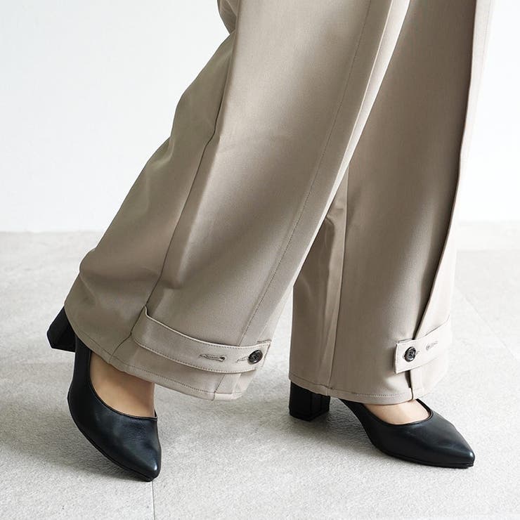 日本製 太ヒール ストレッチパンプス | SHOE FANTASY | 詳細画像18 