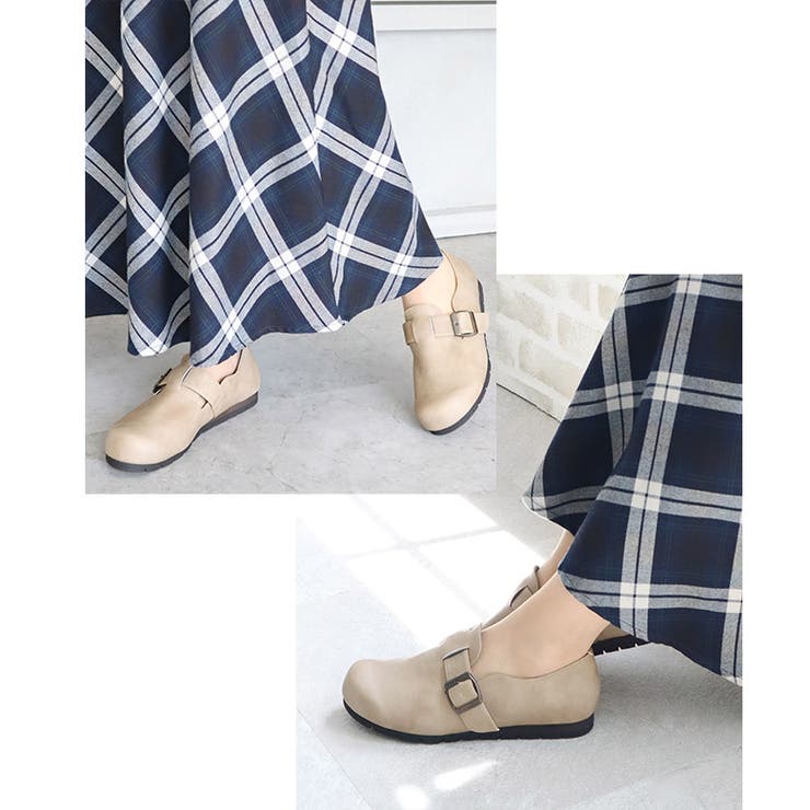 日本製 カジュアル クロッグ スリッポン  幅広 ゆったり | SHOE FANTASY | 詳細画像20 