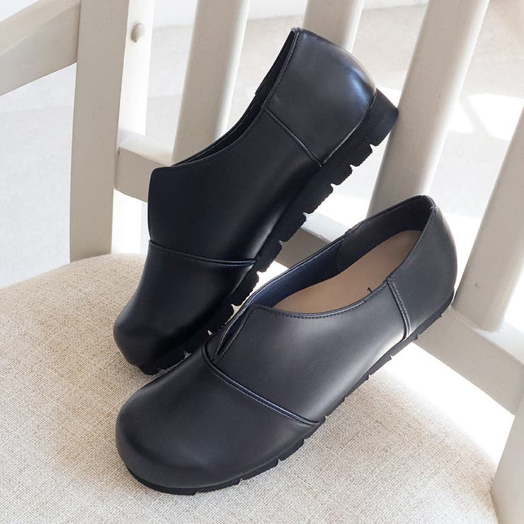 日本製 スリット カジュアル ソフト シューズ 幅広 ゆったり | SHOE FANTASY | 詳細画像8 