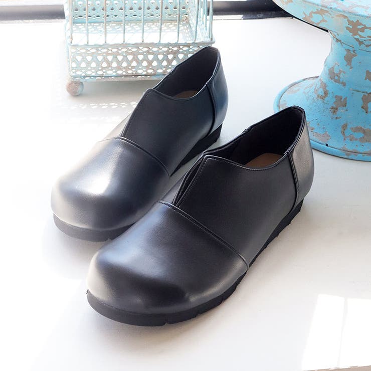 日本製 スリット カジュアル ソフト シューズ 幅広 ゆったり | SHOE FANTASY | 詳細画像9 