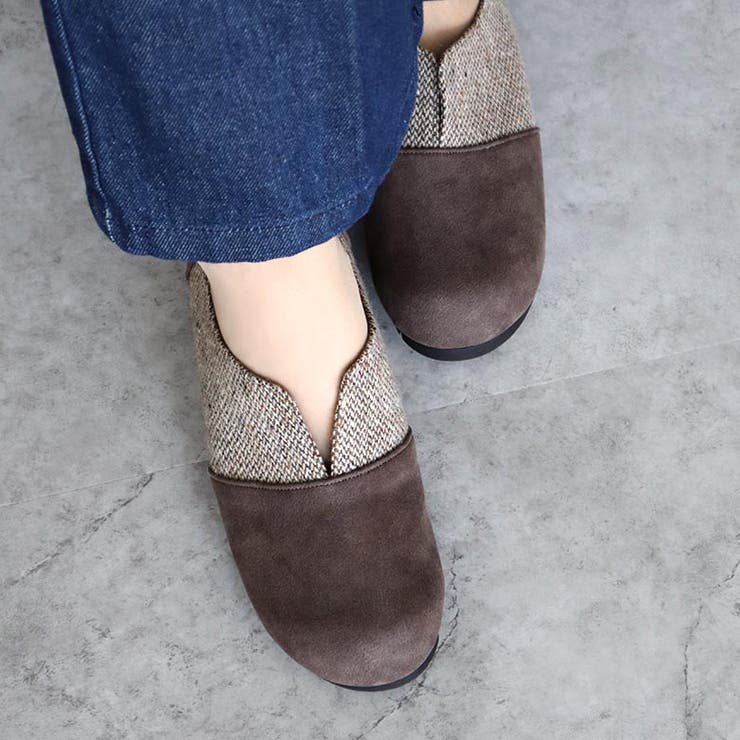 日本製 スリット カジュアル ソフト シューズ 幅広 ゆったり | SHOE FANTASY | 詳細画像24 